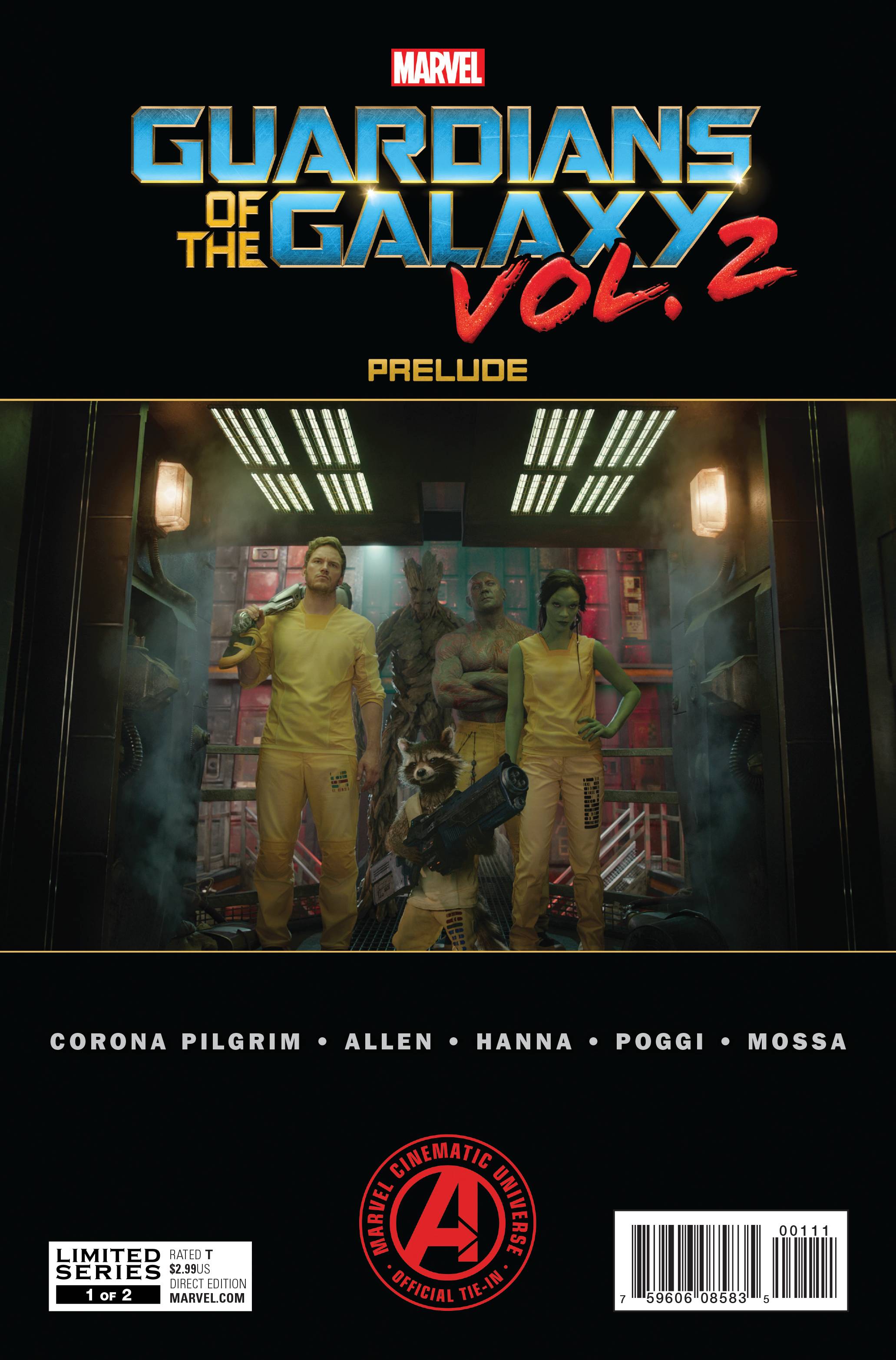 MARVEL GUARDIANS OF GALAXY VOL 2 PRELUDE (2014) MARVEL GUARDIANS OF GALAXY VOL 2 PRELUDE (2014)