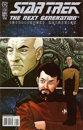 STAR TREK THE NEXT GENERATION  INTELLIGENCE GATHERING (2008)