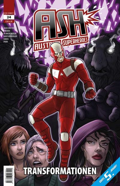 ASH - AUSTRIAN SUPERHEROES #24 ASH - AUSTRIAN SUPERHEROES #24