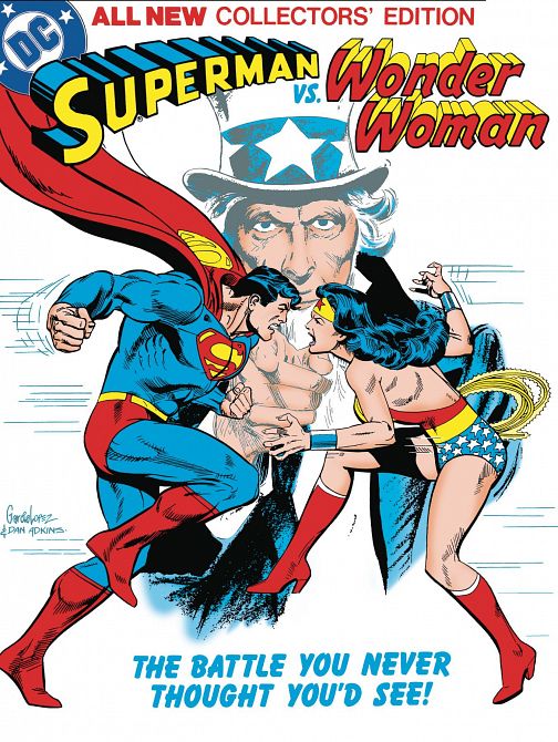 SUPERMAN VS WONDER WOMAN TABLOID ED HC