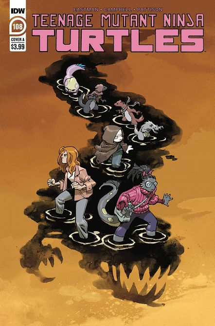 TEENAGE MUTANT NINJA TURTLES ONGOING #108 TEENAGE MUTANT NINJA TURTLES ONGOING #108