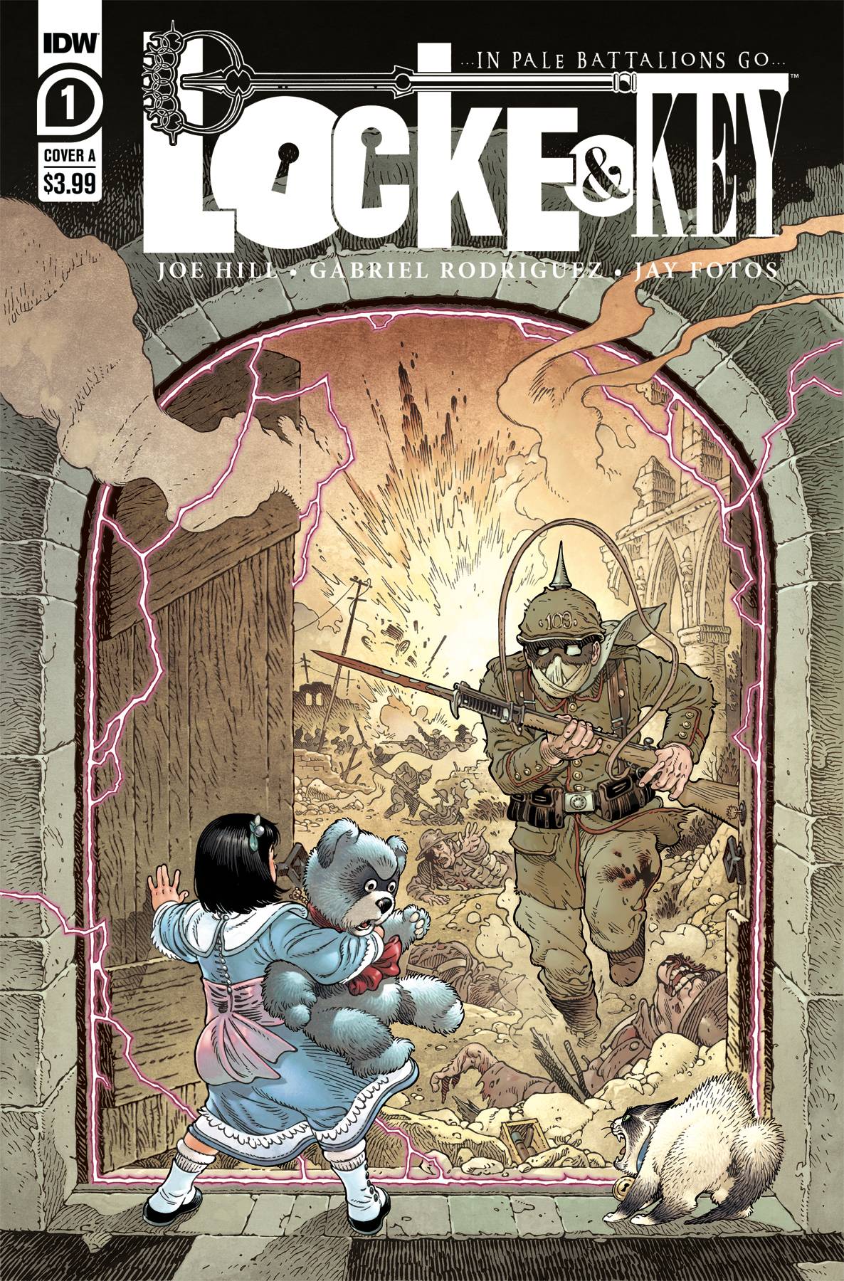 LOCKE & KEY IN PALE BATTALIONS GO #1 LOCKE & KEY IN PALE BATTALIONS GO #1