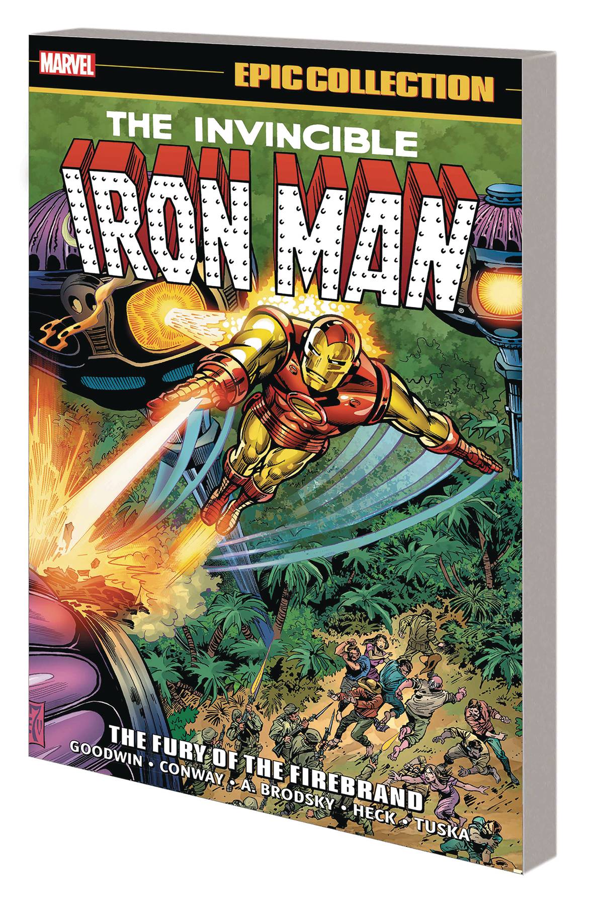 IRON MAN EPIC COLLECTION TP FURY OF FIREBRAND IRON MAN EPIC COLLECTION TP FURY OF FIREBRAND