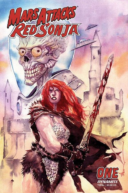 MARS ATTACKS RED SONJA #1 MARS ATTACKS RED SONJA #1