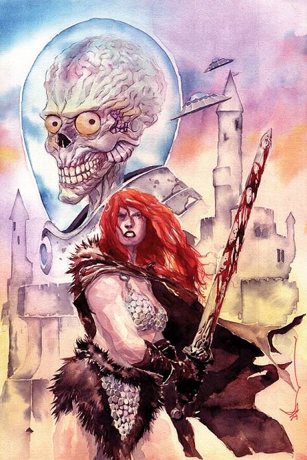 MARS ATTACKS RED SONJA #1 MARS ATTACKS RED SONJA #1