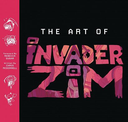 ART OF INVADER ZIM HC ART OF INVADER ZIM HC