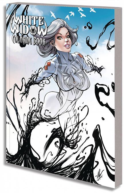 WHITE WIDOW COLORING BOOK SC WHITE WIDOW COLORING BOOK SC