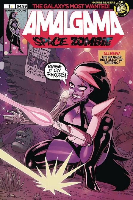 AMALGAMA SPACE ZOMBIE GALAXYS MOST WANTED #1 AMALGAMA SPACE ZOMBIE GALAXYS MOST WANTED #1