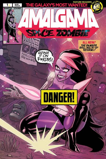 AMALGAMA SPACE ZOMBIE GALAXYS MOST WANTED #1 AMALGAMA SPACE ZOMBIE GALAXYS MOST WANTED #1