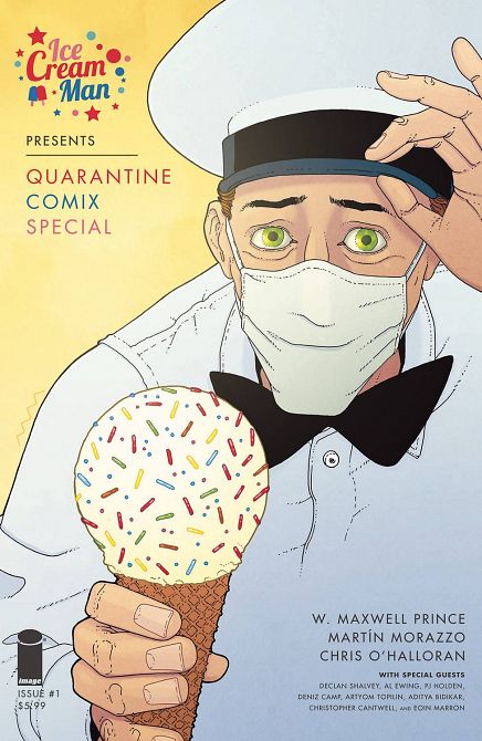 ICE CREAM MAN PRESENTS QUARANTINE COMIX SPEC #1 ICE CREAM MAN PRESENTS QUARANTINE COMIX SPEC #1
