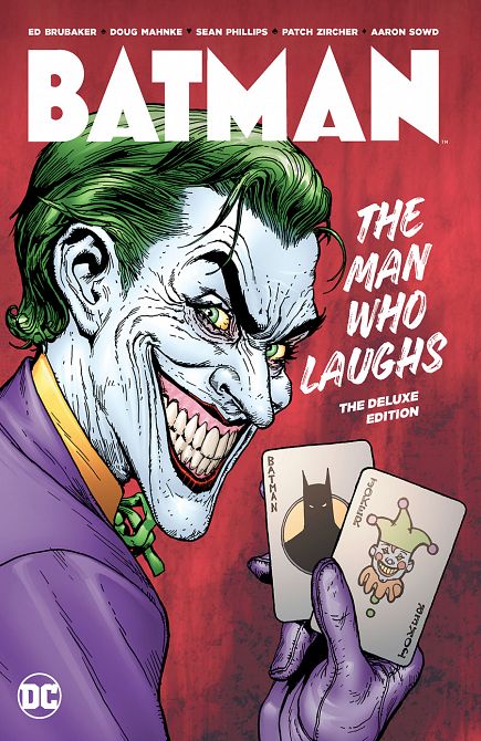 BATMAN THE MAN WHO LAUGHS DLX ED HC