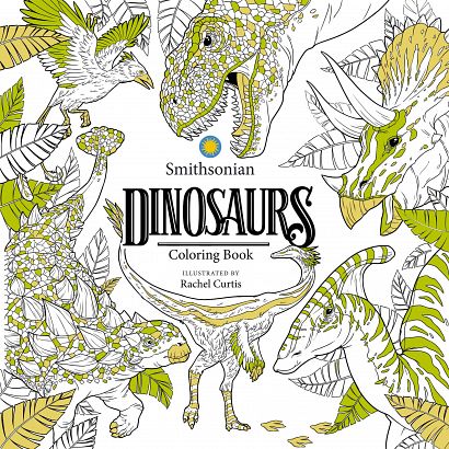 DINOSAURS SMITHSONIAN COLORING BOOK DINOSAURS SMITHSONIAN COLORING BOOK
