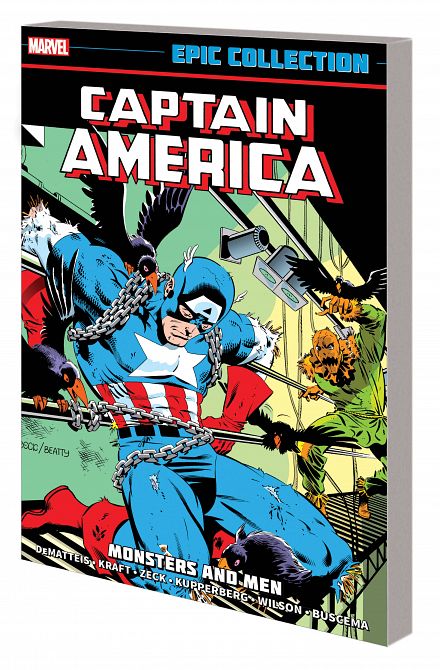 CAPTAIN AMERICA EPIC COLLECTION TP MONSTERS AND MEN CAPTAIN AMERICA EPIC COLLECTION TP MONSTERS AND MEN