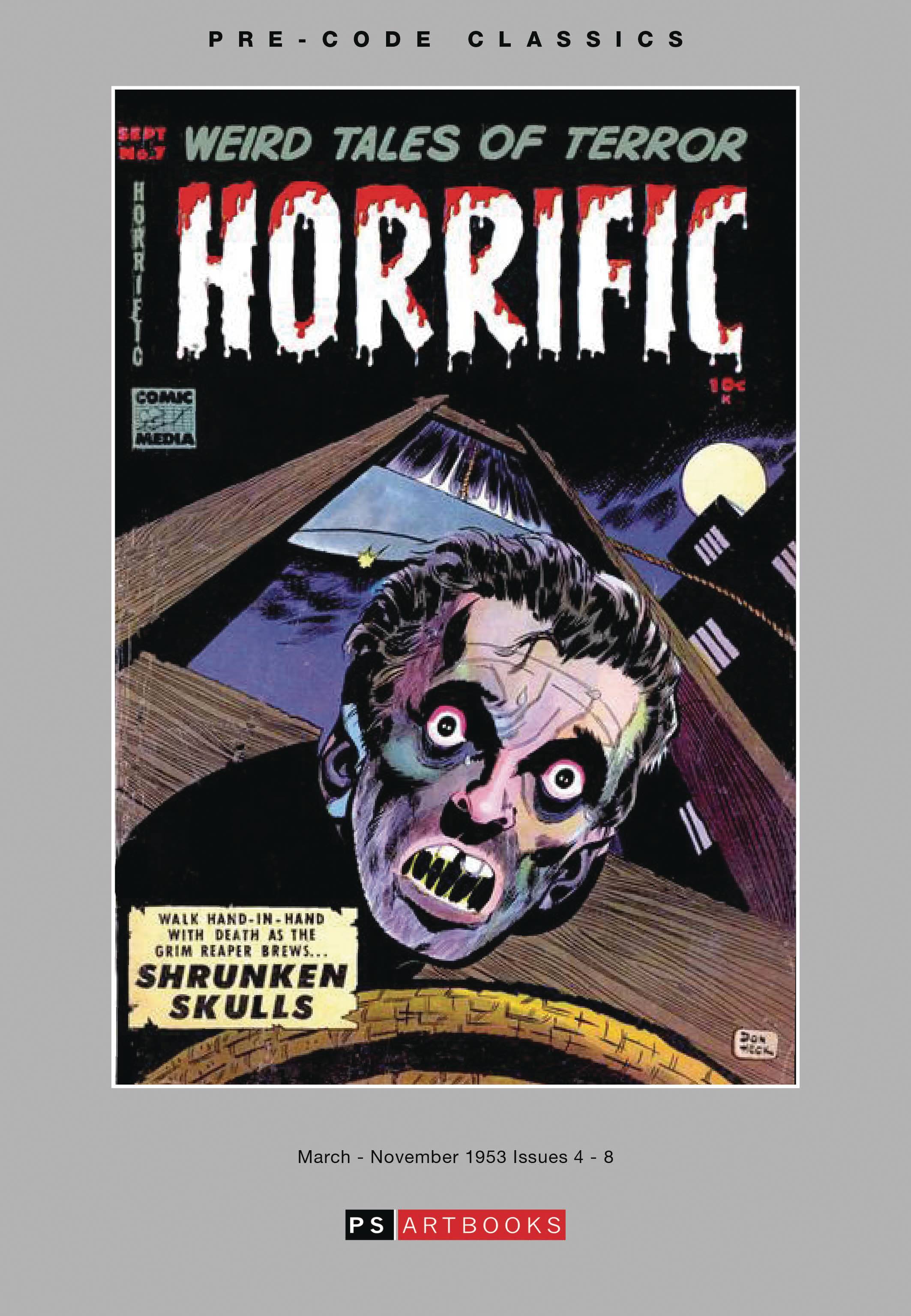 PRE CODE CLASSICS HORRIFIC HC PRE CODE CLASSICS HORRIFIC HC