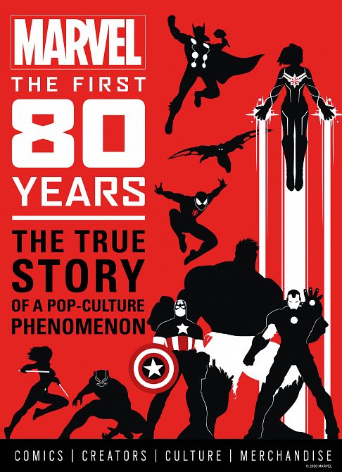 MARVEL COMICS FIRST 80 YEARS HC MARVEL COMICS FIRST 80 YEARS HC