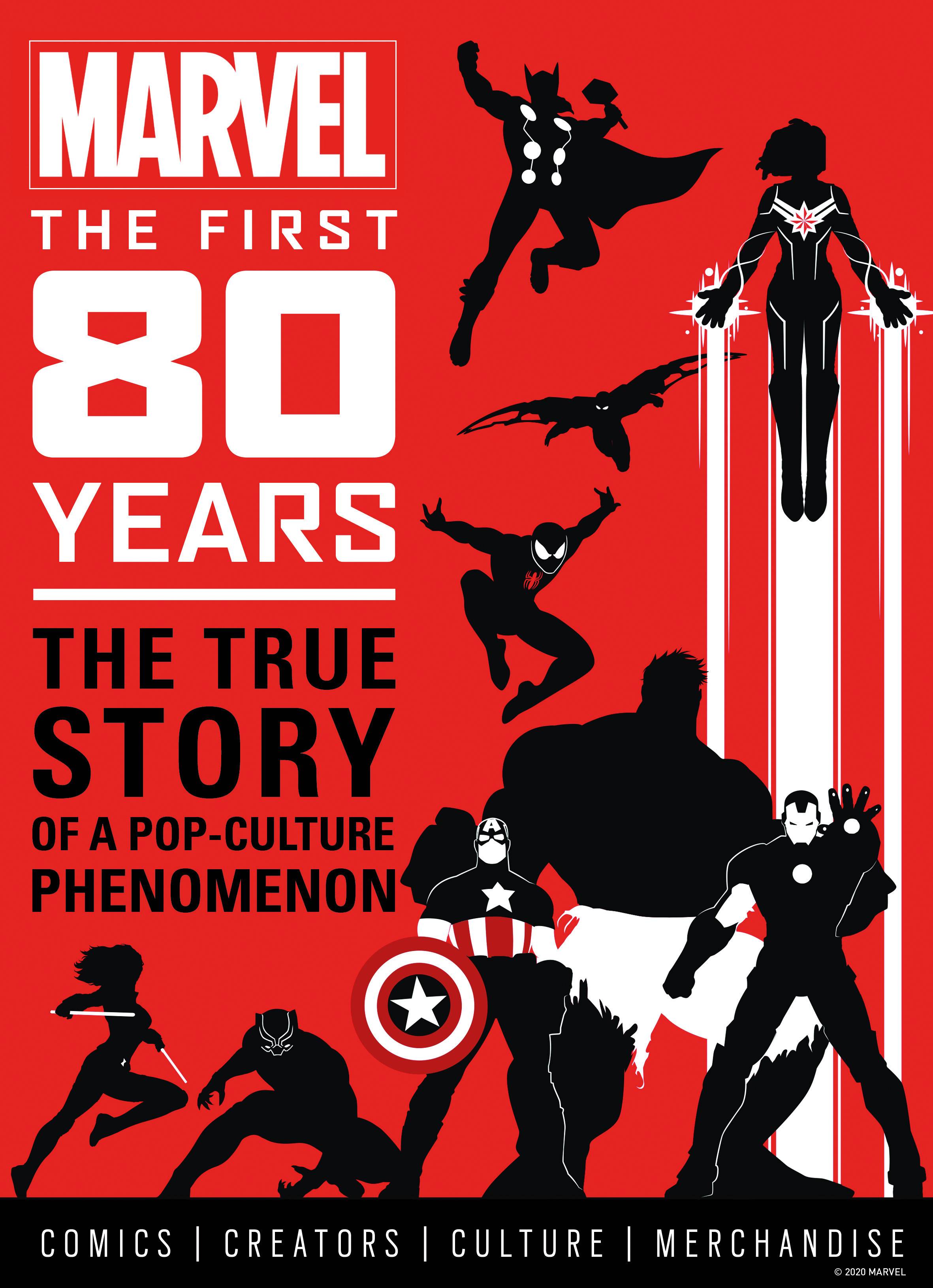 MARVEL COMICS FIRST 80 YEARS HC MARVEL COMICS FIRST 80 YEARS HC
