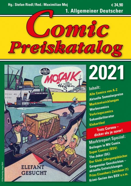 COMIC PREISKATALOG 2021 (SOFTCOVER) COMIC PREISKATALOG 2021 (SOFTCOVER)