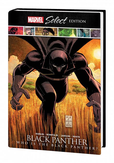 BLACK PANTHER WHO IS BLACK PANTHER MARVEL SELECT HC