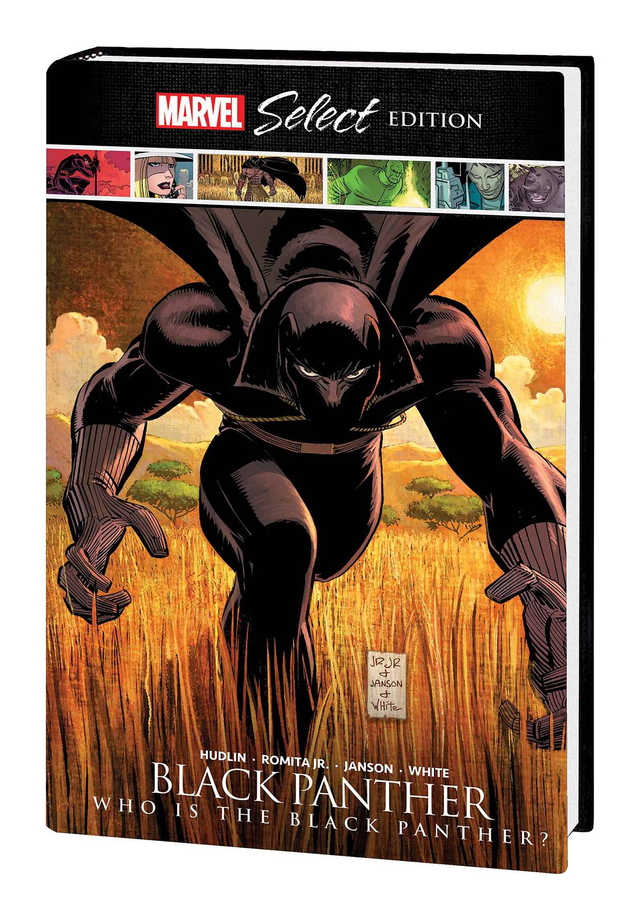 BLACK PANTHER WHO IS BLACK PANTHER MARVEL SELECT HC BLACK PANTHER WHO IS BLACK PANTHER MARVEL SELECT HC