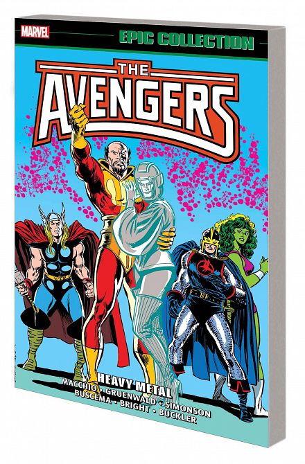 AVENGERS EPIC COLLECTION TP HEAVY METAL AVENGERS EPIC COLLECTION TP HEAVY METAL