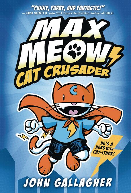 MAX MEOW CAT CRUSADER GN VOL 01