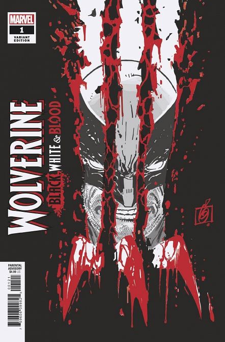 WOLVERINE BLACK WHITE BLOOD #1