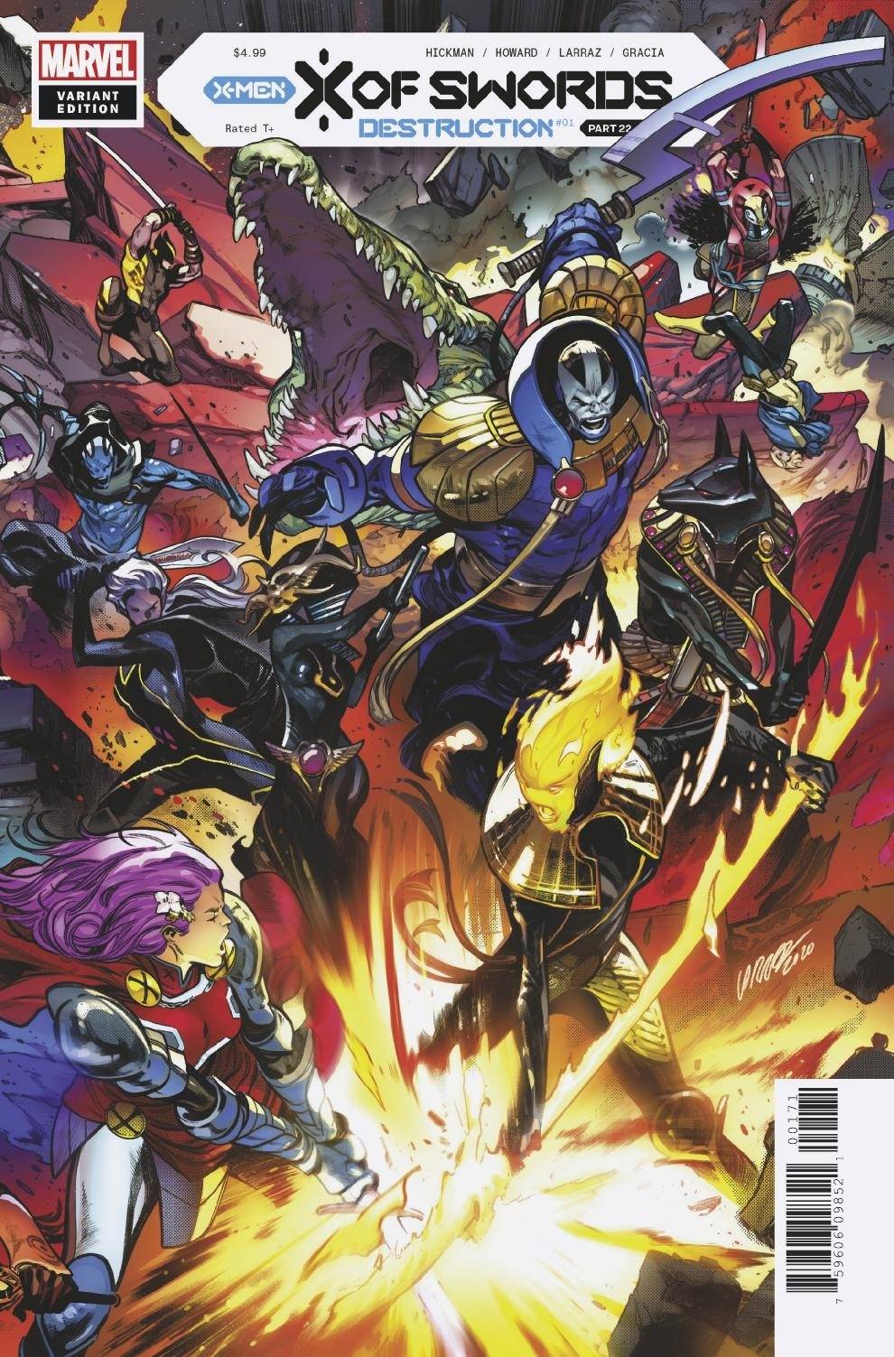 X OF SWORDS DESTRUCTION #1 X OF SWORDS DESTRUCTION #1