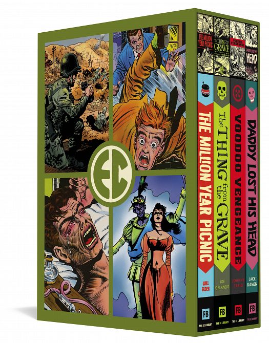 EC COMICS FOUR HC SLIPCASE VOL 05 EC COMICS FOUR HC SLIPCASE VOL 05