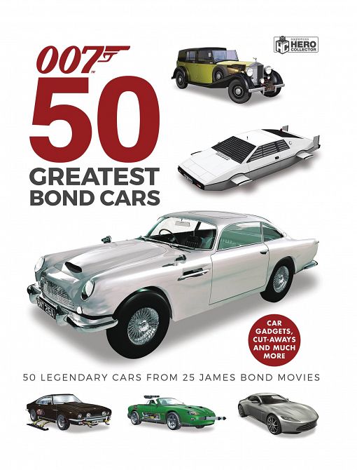 JAMES BOND 50 GREATEST BOND CARS HC JAMES BOND 50 GREATEST BOND CARS HC