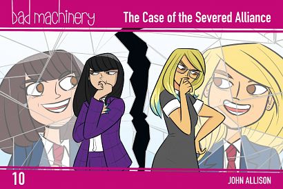 BAD MACHINERY POCKET EDITION GN VOL 10 CASE OF THE SEVERED ALLIAN
