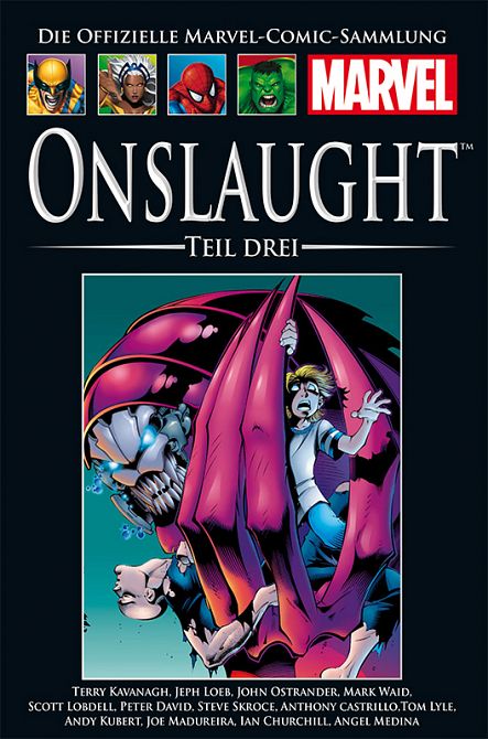 HACHETTE PANINI MARVEL COLLECTION 196: Onslaught: Teil drei #196 HACHETTE PANINI MARVEL COLLECTION 196: Onslaught: Teil drei #196