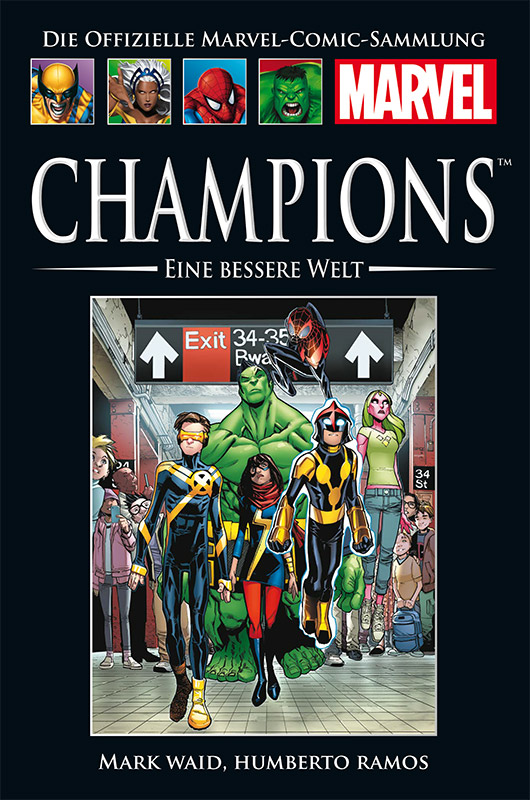 HACHETTE PANINI MARVEL COLLECTION 197: CHAMPIONS: EINE BESSERE WELT #197 HACHETTE PANINI MARVEL COLLECTION 197: CHAMPIONS: EINE BESSERE WELT #197