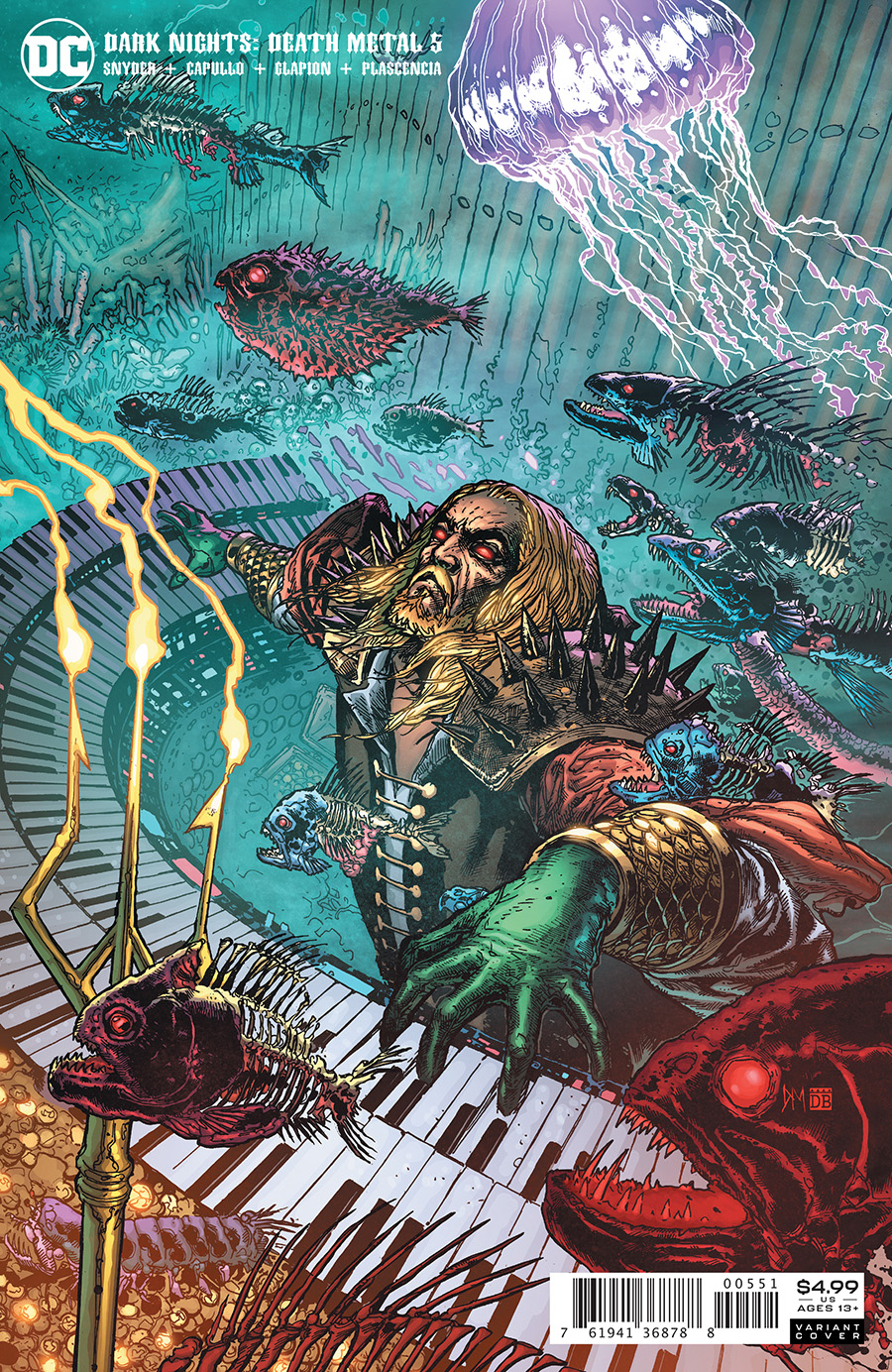 DARK NIGHTS DEATH METAL #5 DARK NIGHTS DEATH METAL #5