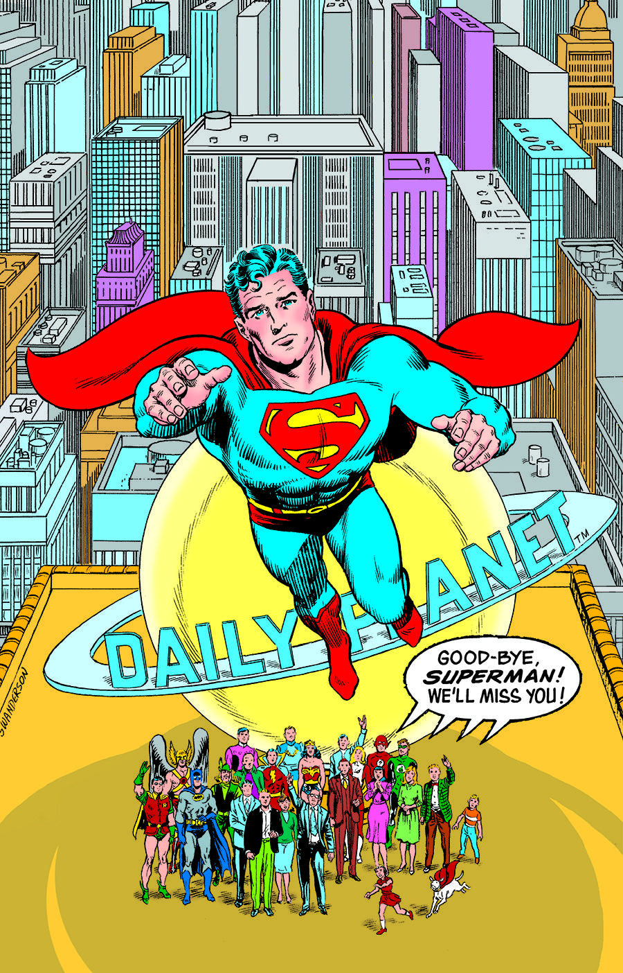 DC THROUGH THE 80S THE END OF ERAS HC