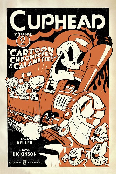 CUPHEAD TP VOL 02 CARTOON CHRONICLES & CALAMITIES CUPHEAD TP VOL 02 CARTOON CHRONICLES & CALAMITIES