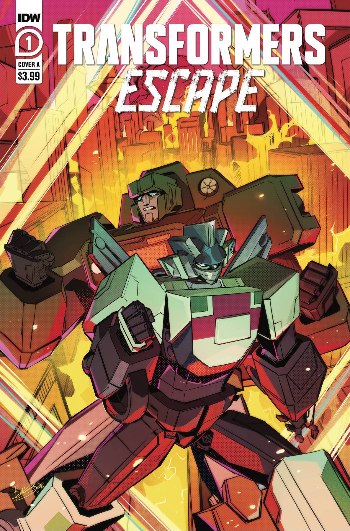 TRANSFORMERS ESCAPE #1 TRANSFORMERS ESCAPE #1