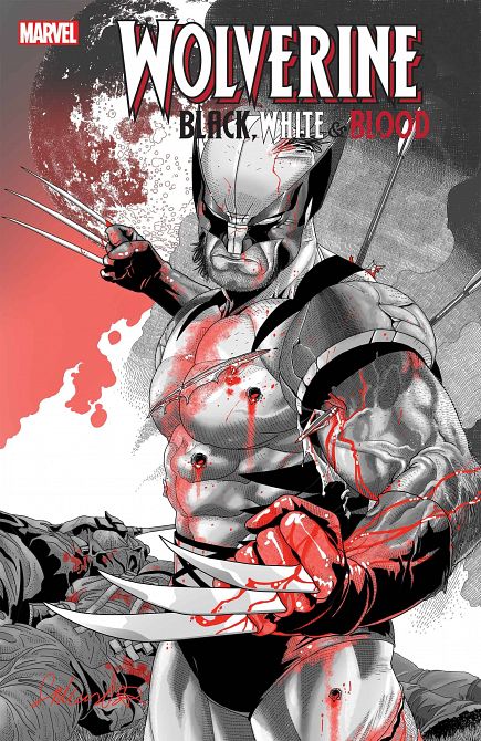 WOLVERINE BLACK WHITE BLOOD #2 WOLVERINE BLACK WHITE BLOOD #2