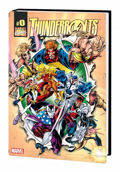 THUNDERBOLTS OMNIBUS HC VOL 01 BAGLEY FIRST ISSUE CVR