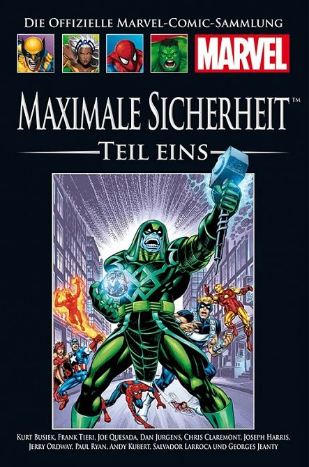 HACHETTE PANINI MARVEL COLLECTION 203: Maximale Sicherheit: Teil Eins #203 HACHETTE PANINI MARVEL COLLECTION 203: Maximale Sicherheit: Teil Eins #203