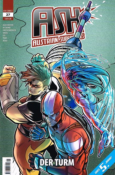 ASH - AUSTRIAN SUPERHEROES #27 ASH - AUSTRIAN SUPERHEROES #27