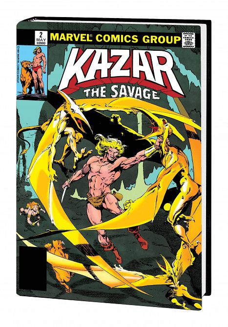 KA-ZAR SAVAGE OMNIBUS HC ANDERSON ACTION DM VARIANT