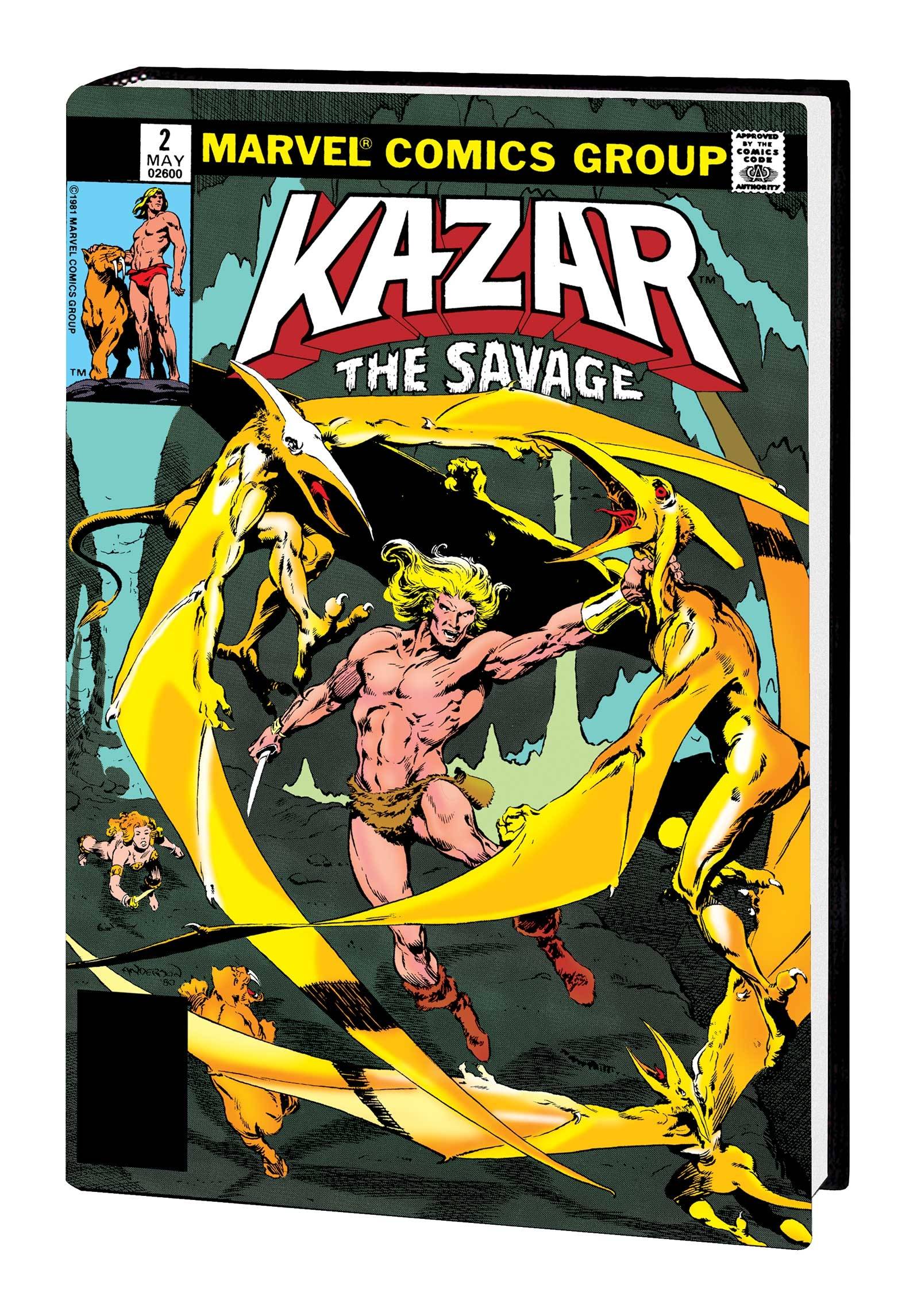 KA-ZAR SAVAGE OMNIBUS HC ANDERSON ACTION DM VARIANT KA-ZAR SAVAGE OMNIBUS HC ANDERSON ACTION DM VARIANT