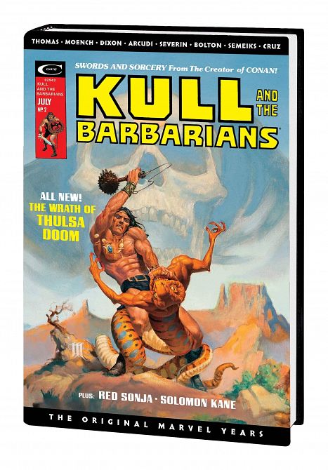 KULL SAVAGE ORIGINAL MARVEL YEARS OMNIBUS HC WHELAN DM VARIANT KULL SAVAGE ORIGINAL MARVEL YEARS OMNIBUS HC WHELAN DM VARIANT