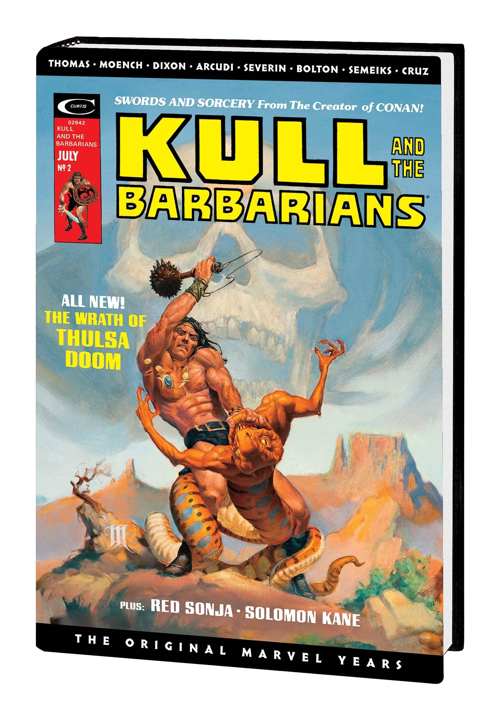 KULL SAVAGE ORIGINAL MARVEL YEARS OMNIBUS HC WHELAN DM VARIANT KULL SAVAGE ORIGINAL MARVEL YEARS OMNIBUS HC WHELAN DM VARIANT