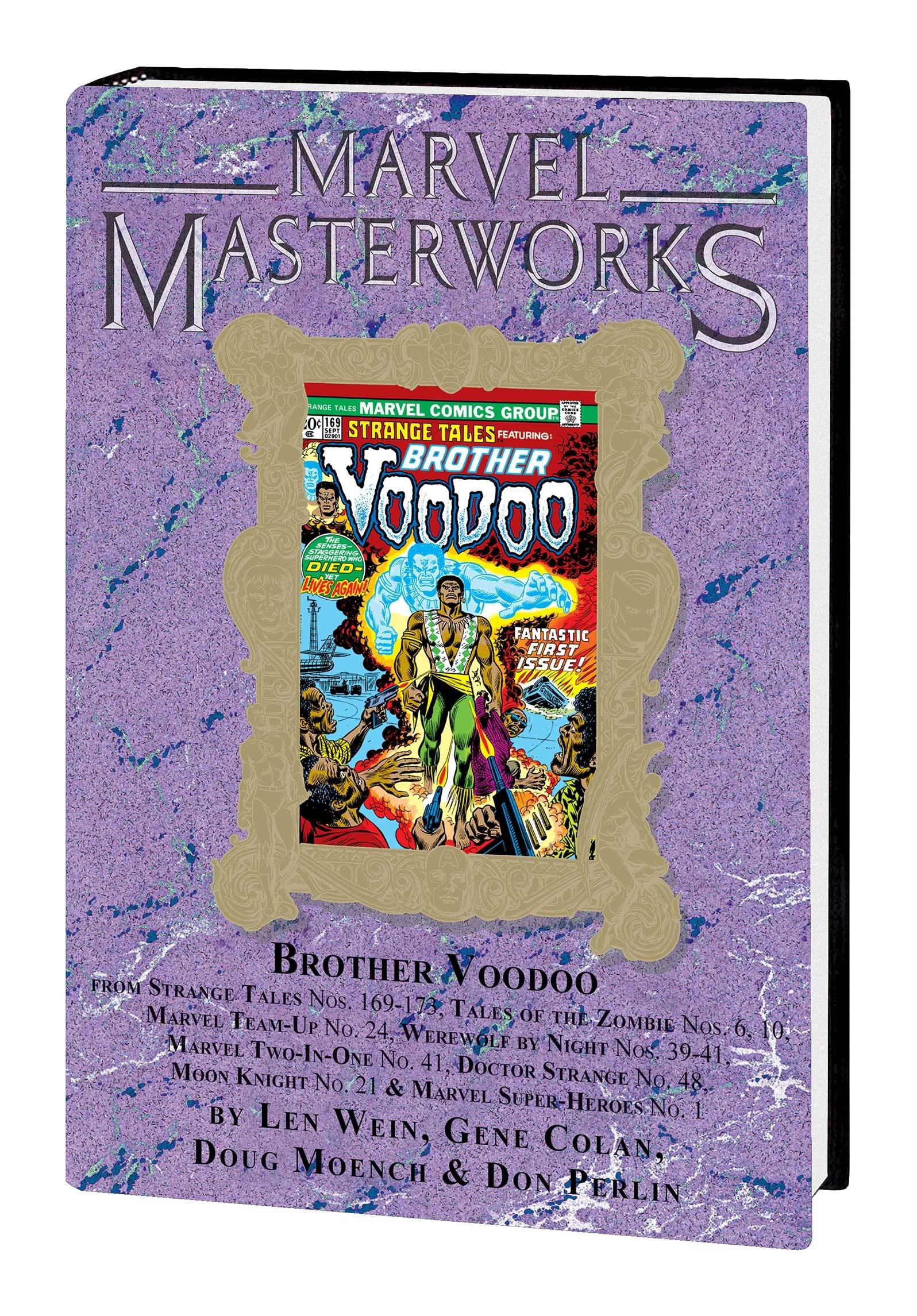 MARVEL MASTERWORKS BROTHER VOODOO HC VOL 01 DM VARIANT EDITION 305 MARVEL MASTERWORKS BROTHER VOODOO HC VOL 01 DM VARIANT EDITION 305