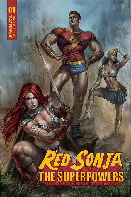 RED SONJA THE SUPERPOWERS #1 RED SONJA THE SUPERPOWERS #1