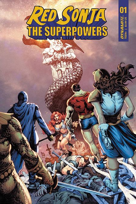 RED SONJA THE SUPERPOWERS #1 RED SONJA THE SUPERPOWERS #1