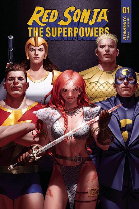 RED SONJA THE SUPERPOWERS #1 RED SONJA THE SUPERPOWERS #1