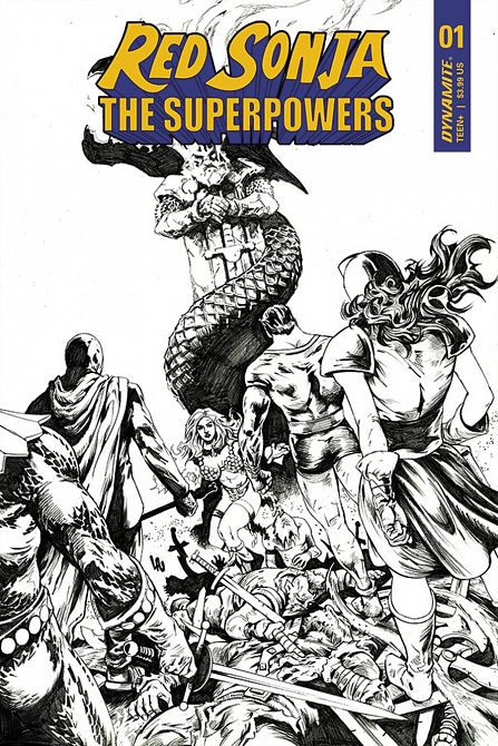 RED SONJA THE SUPERPOWERS #1 RED SONJA THE SUPERPOWERS #1
