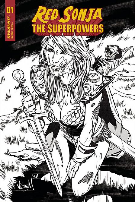 RED SONJA THE SUPERPOWERS #1 RED SONJA THE SUPERPOWERS #1